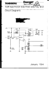 Tandberg TCR-530 - Schematic